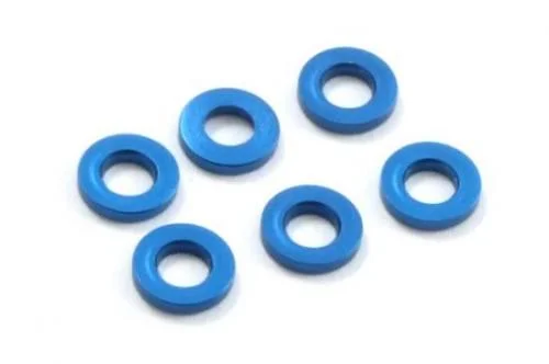 Fastrax M3 Tapered Washer Blue (6) — image 1 of 2
