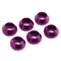Fastrax M3 Cap Washer Purple (6) &mdash; image 2 of 2