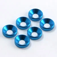 Fastrax M4 Shim Washer (6) Blue ( 6 Per Bag )