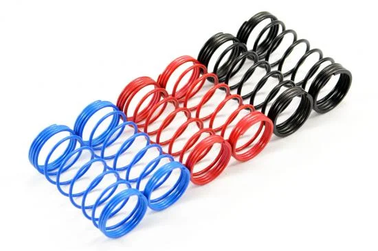 Fastrax 1:10 75mm Spring Set Soft/Blue - Med/Red - Hard/Black — image 2 of 2