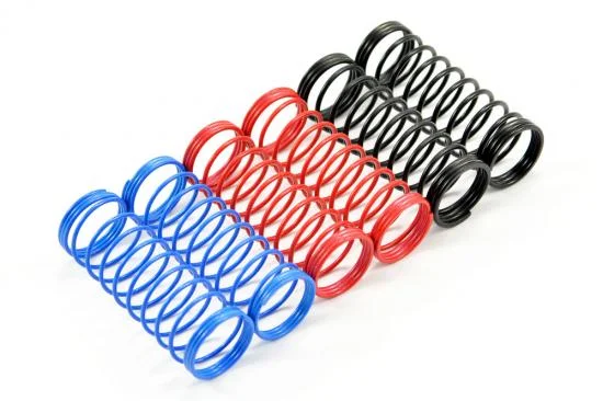 Fastrax 1:10 85mm Spring Set Soft/Blue - Med/Red - Hard/Black — image 2 of 2