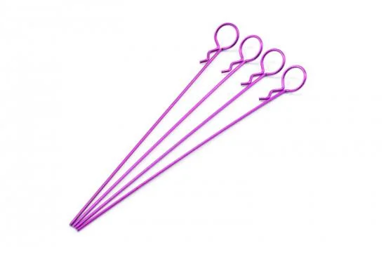 Fastrax Small Metallic Purple Long Body Pin &mdash; image 2 of 3