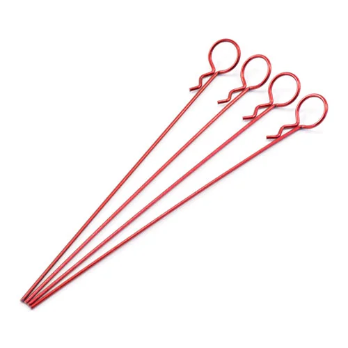 Fastrax Small Metallic Red Long Body Pin