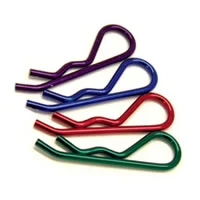 Fastrax 1:8 / 1:5 Transponder Body Clips - Metallic Green (6)