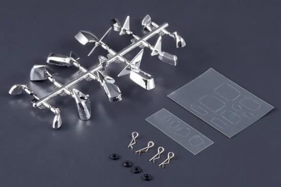 Fastrax Chrome Wing Mirror Set - 6 Types — image 2 of 2