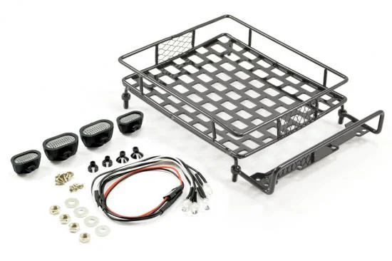 Fastrax Aluminium Luggage Rack W/LED Lamps L165mm X W112mm &mdash; image 2 of 5