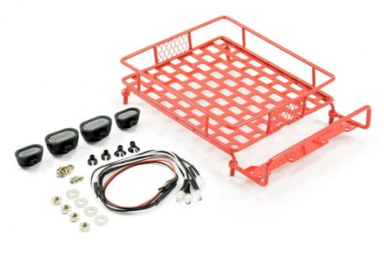 Fastrax Aluminium Luggage Rack W/LED Lamps L165mm X W112mm — image 2 of 5