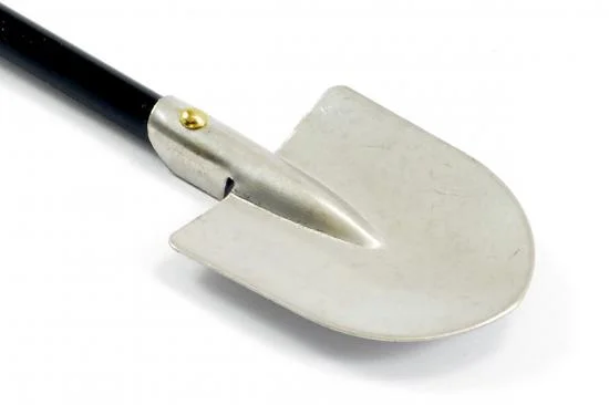 Fastrax Red Handle Metal Spade Shovel — image 3 of 4