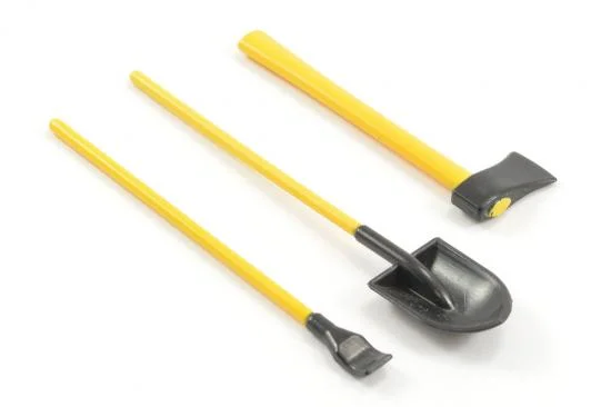 Fastrax 3 Piece Painted Hand Tools Shovel/Axe/Pry Bar — image 2 of 2