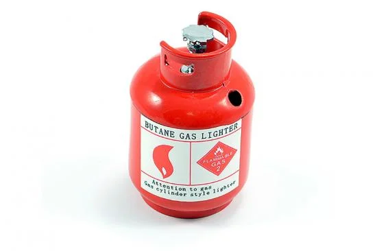 Fastrax Scale Painted Alloy Gas Bottle Red — image 2 of 2
