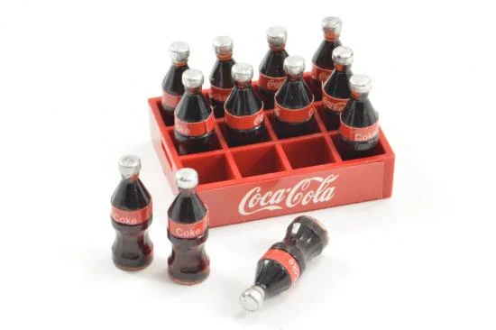 Fastrax Scale Soft Drink Crate W/Bottles — image 3 of 3