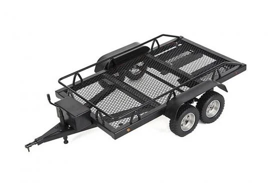 Fastrax Scale Dual Axle Truck Car Trailer With Ramps + LED Lights — image 3 of 6