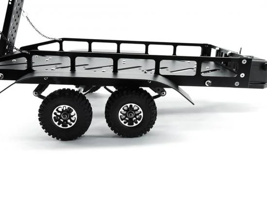 Fastrax Dual Axle Trailer With Ramps + LEDs - Medium 1:12 - 1:18 Scale &mdash; image 7 of 12