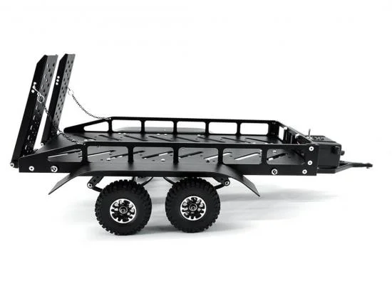Fastrax Dual Axle Trailer With Ramps + LEDs - Medium 1:12 - 1:18 Scale &mdash; image 6 of 12