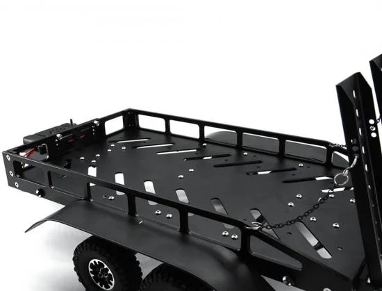 Fastrax Dual Axle Trailer With Ramps + LEDs - Medium 1:12 - 1:18 Scale &mdash; image 5 of 12