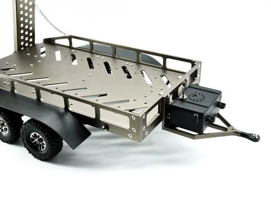 Fastrax Dual Axle Trailer With Ramps + LEDs - Medium 1:12 - 1:18 Scale &mdash; image 11 of 13