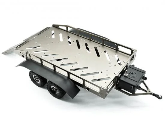 Fastrax Dual Axle Trailer With Ramps + LEDs - Medium 1:12 - 1:18 Scale &mdash; image 10 of 13