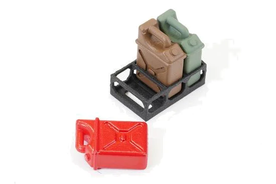 Fastrax 1/24Th Oil Tank Set With Base (3Pc) 14X9.8X5.4mm — image 1 of 2