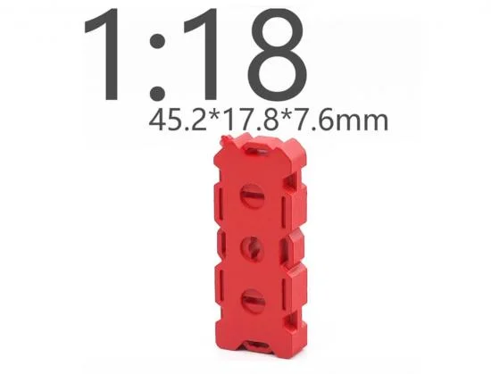 Fastrax 1:18 Red Oil Box 45.2X17.8X7.6mm — image 3 of 3