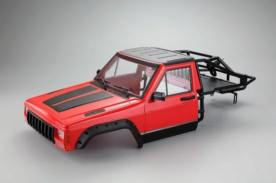 Fastrax 1:10 Rockee Pick Up + Rear Cage Hard Body - 313-324mm WB - Red &mdash; image 2 of 6