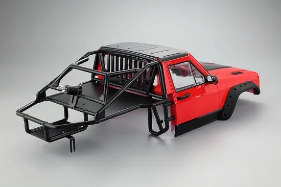Fastrax 1:10 Rockee Pick Up + Rear Cage Hard Body - 313-324mm WB - Red &mdash; image 3 of 6