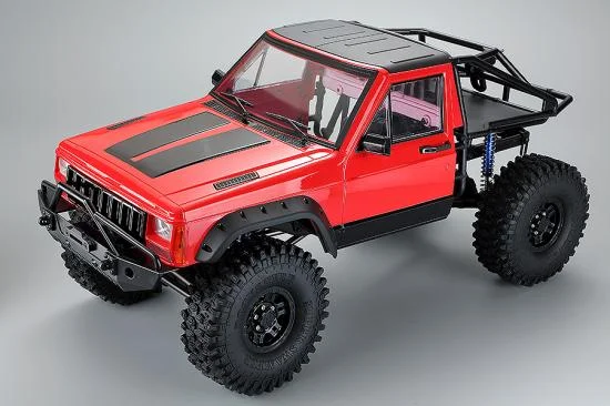 Fastrax 1:10 Rockee Pick Up + Rear Cage Hard Body - 313-324mm WB - Red &mdash; image 4 of 6