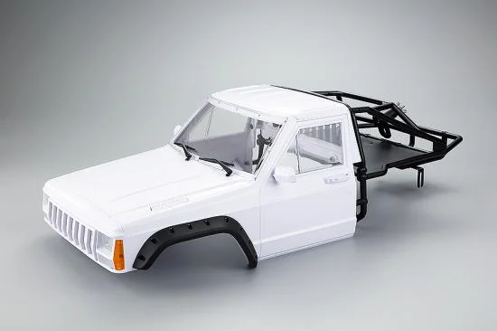 Fastrax 1:10 Rockee Pick Up + Rear Cage Hard Body - 313-324mm WB - White &mdash; image 2 of 6