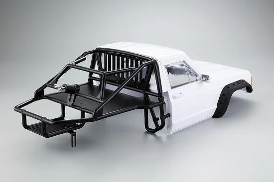 Fastrax 1:10 Rockee Pick Up + Rear Cage Hard Body - 313-324mm WB - White &mdash; image 3 of 6