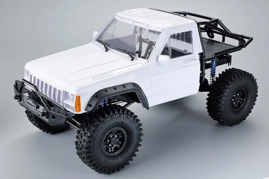 Fastrax 1:10 Rockee Pick Up + Rear Cage Hard Body - 313-324mm WB - White &mdash; image 4 of 6
