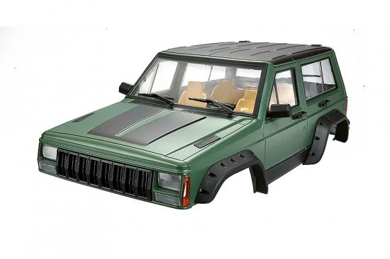 Fastrax 1:10 Rockee Fullcab + Interior Hard Scale Body - 313mm WB - Green &mdash; image 2 of 7
