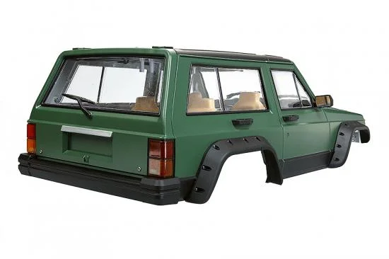 Fastrax 1:10 Rockee Fullcab + Interior Hard Scale Body - 313mm WB - Green &mdash; image 3 of 7