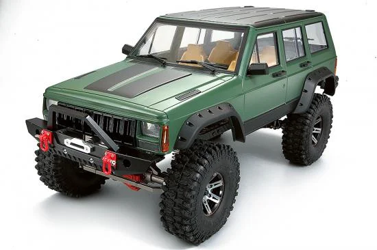 Fastrax 1:10 Rockee Fullcab + Interior Hard Scale Body - 313mm WB - Green &mdash; image 4 of 7