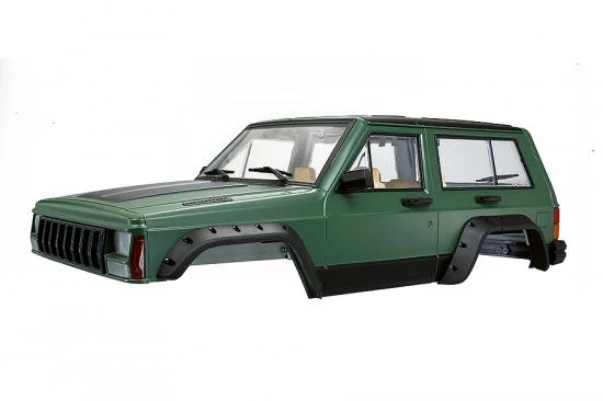 Fastrax 1:10 Rockee Fullcab + Interior Hard Scale Body - 313mm WB - Green &mdash; image 7 of 7