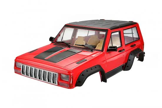 Fastrax 1:10 Rockee Fullcab + Interior Hard Scale Body - 313mm WB - Red — image 2 of 7