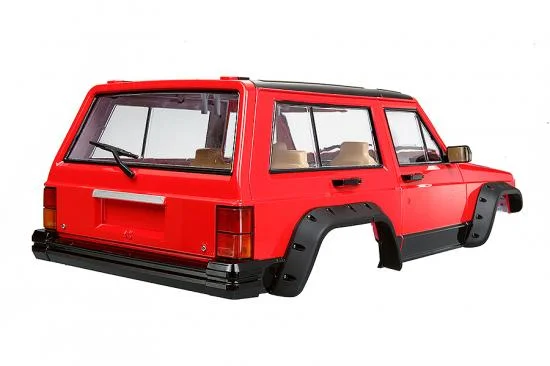 Fastrax 1:10 Rockee Fullcab + Interior Hard Scale Body - 313mm WB - Red — image 3 of 7