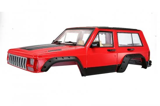 Fastrax 1:10 Rockee Fullcab + Interior Hard Scale Body - 313mm WB - Red — image 7 of 7