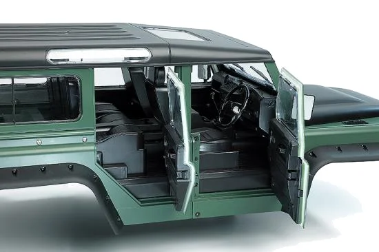Fastrax 1:10 Ranger XL Land Rover Style Hard Body + Interior Set - 313mm WB - Green — image 6 of 6