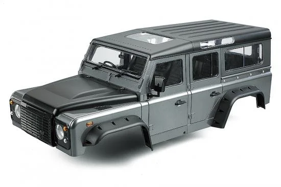 Fastrax 1:10 Ranger XL Land Rover Style Hard Body + Interior Set - 313mm WB - Grey — image 2 of 6