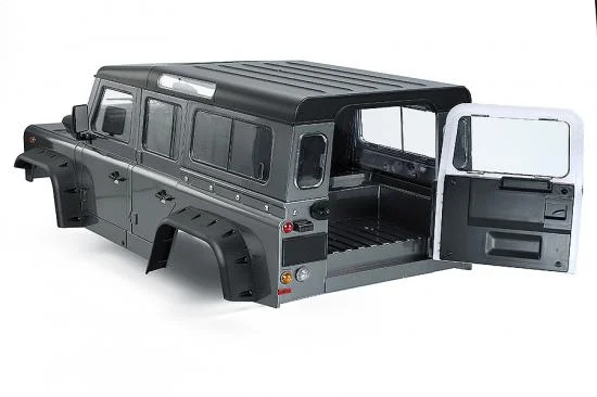 Fastrax 1:10 Ranger XL Land Rover Style Hard Body + Interior Set - 313mm WB - Grey — image 3 of 6