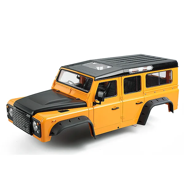 Fastrax 1:10 Ranger XL Land Rover Style Hard Body + Interior Set - 313mm WB - Orange — image 1 of 7