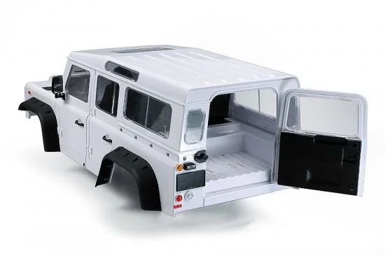 Fastrax 1:10 Ranger XL Land Rover Style Hard Body + Interior Set - 313mm WB - White — image 3 of 7