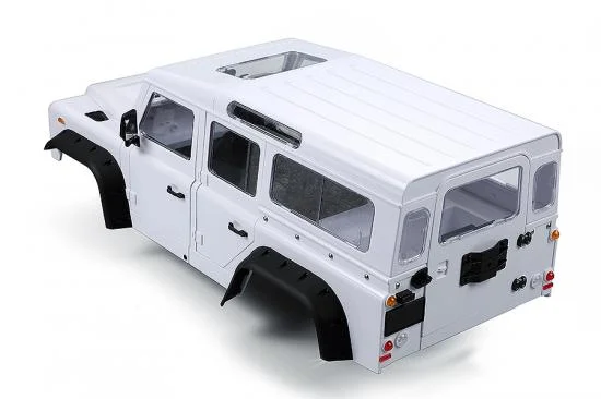 Fastrax 1:10 Ranger XL Land Rover Style Hard Body + Interior Set - 313mm WB - White — image 5 of 7