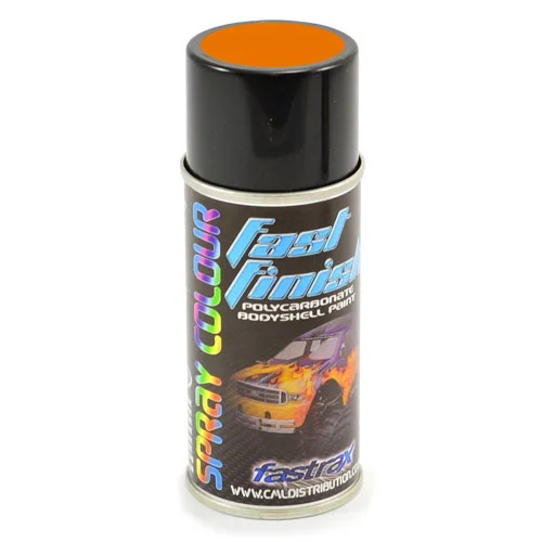 Fastrax Fast Finish Orange Power Spray Paint 150Ml