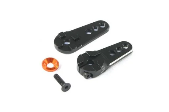 Fastrax 23T Black Aluminium 3-In-1 Servo Horn (Ko/Sanwa) — image 1 of 4