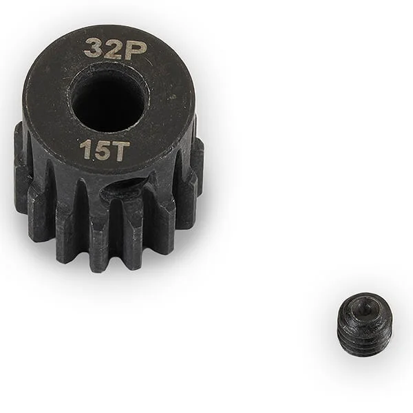 Fastrax 32DP 15T Steel Pinion Gear (5mm) — image 2 of 2
