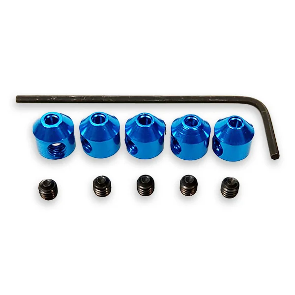 Fastrax Aluminium Collets (4) Blue — image 4 of 4