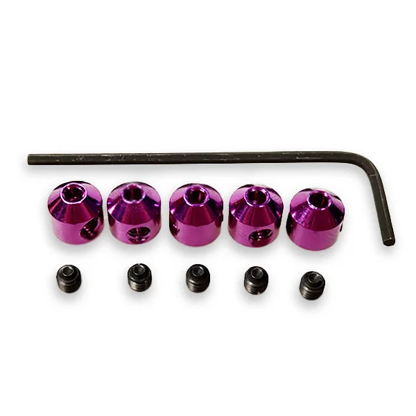 Fastrax Aluminium Collets (4) Purple — image 2 of 2