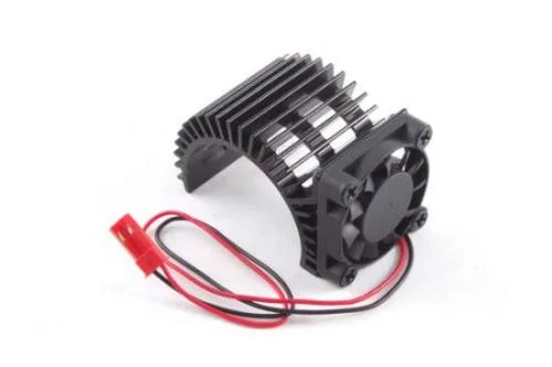 Aluminium 1:10 540 Size Motor Heatsink With Side Fan — image 1 of 2