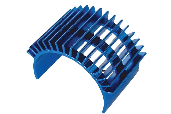 Round Finned 1:10 540 Size Motor Heatsink — image 2 of 2
