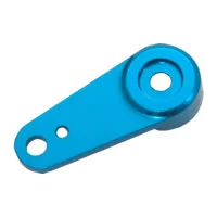 Fastrax Blue Aluminium Short Servo Arm — image 2 of 2